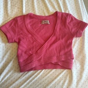 UO Pink crop top
